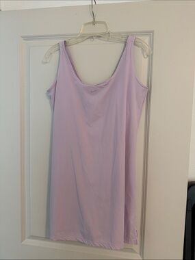 Nike Lavender Scoop-Neck Slip Dress